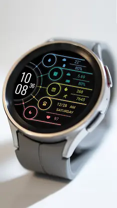 Ink Color Components Wear OS screenshot 5