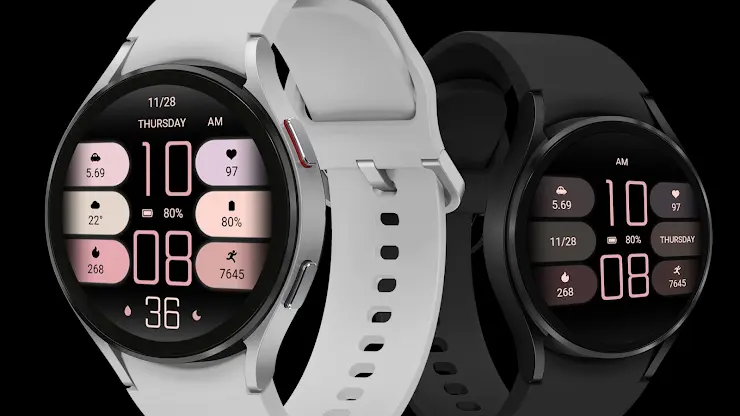 Ink Pink Component For Wear OS screenshot 4