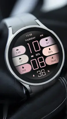 Ink Pink Component For Wear OS screenshot 7