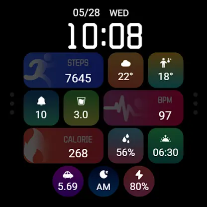 Large Icon Component ZKinWatch screenshot 7