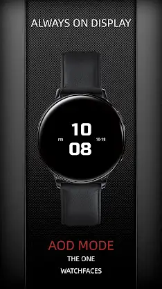 Large Weather LCD ZKin Watch screenshot 3