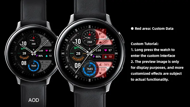 Layered Component ZKin Watch screenshot 4