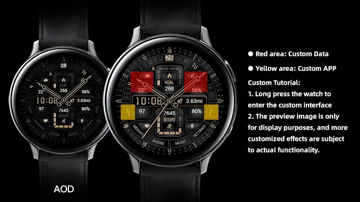 Layering Black Gold ZKin Watch screenshot 4