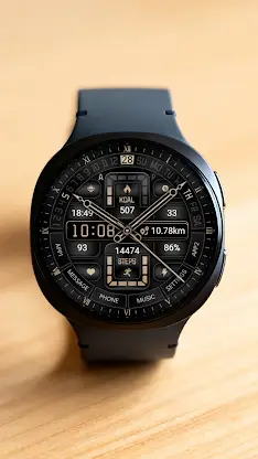 Layering Black Gold ZKin Watch screenshot 8