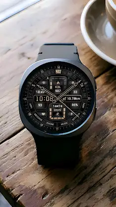Layering Black Gold ZKin Watch screenshot 5