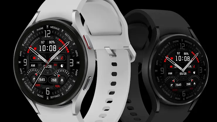 Layering Metal Red ZKin Watch screenshot 3