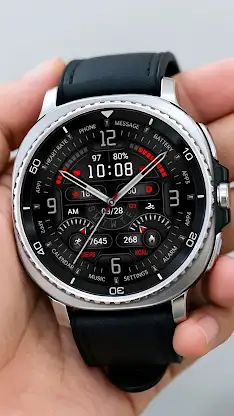Layering Metal Red ZKin Watch screenshot 2
