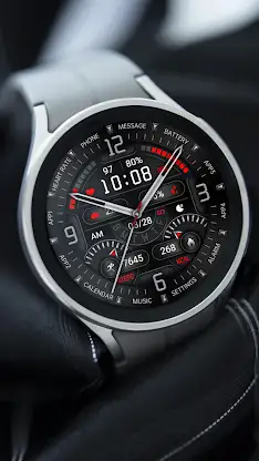 Layering Metal Red ZKin Watch screenshot 5