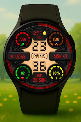 Lumen Digital Watch Face screenshot 3