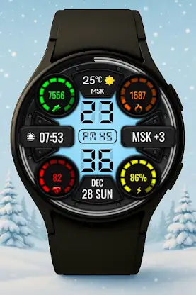 Lumen Digital Watch Face screenshot 1