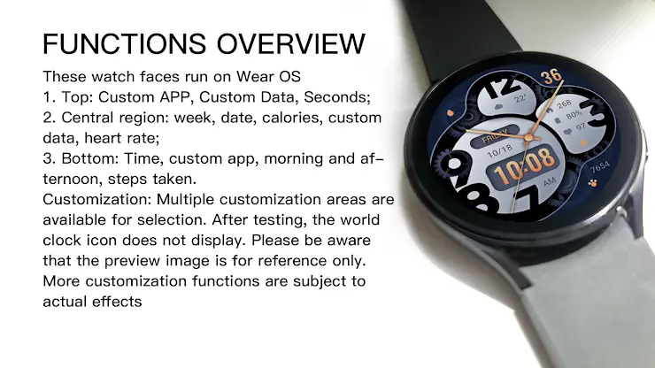 Mechanical Watch For Wear OS screenshot 3