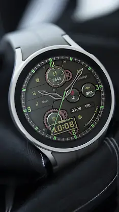 ZKin Watch Mechanical Green screenshot 2