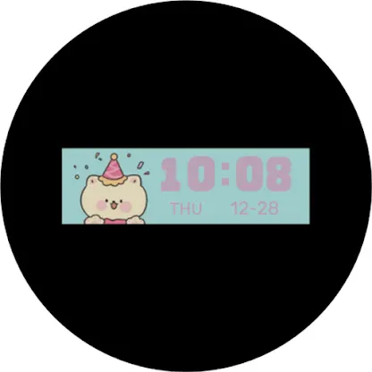 Meow Party For Wear OS screenshot 8