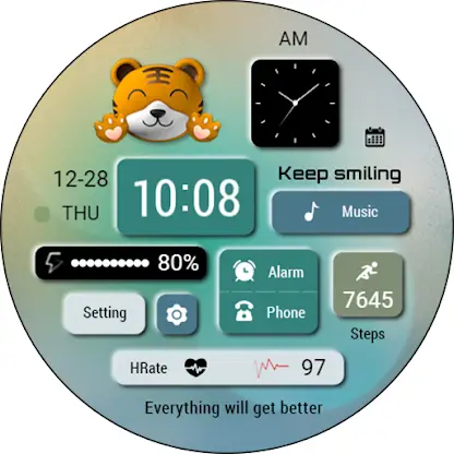 Mimicking Tiger ZKin Watch screenshot 7