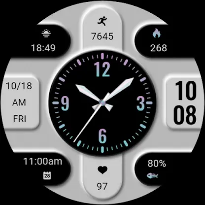 ZKin Watch Mimicry Clock screenshot 8