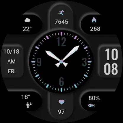 ZKin Watch Mimicry Clock screenshot 7