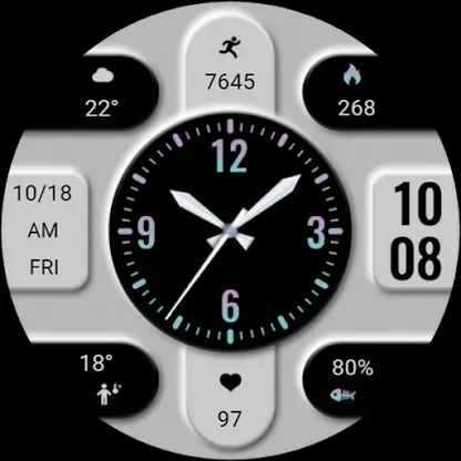 ZKin Watch Mimicry Clock screenshot 6