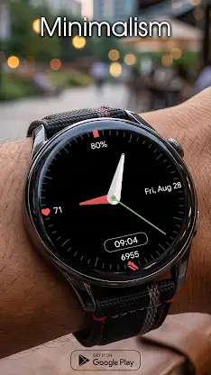 Watch Face Minimalism screenshot 1