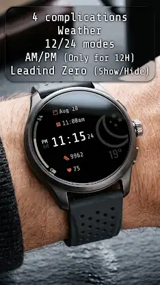 Watch Face Minimalism 3 screenshot 2