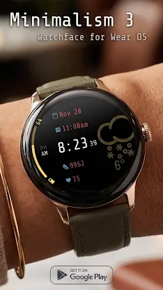 Watch Face Minimalism 3 screenshot 5