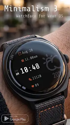 Watch Face Minimalism 3 screenshot 1