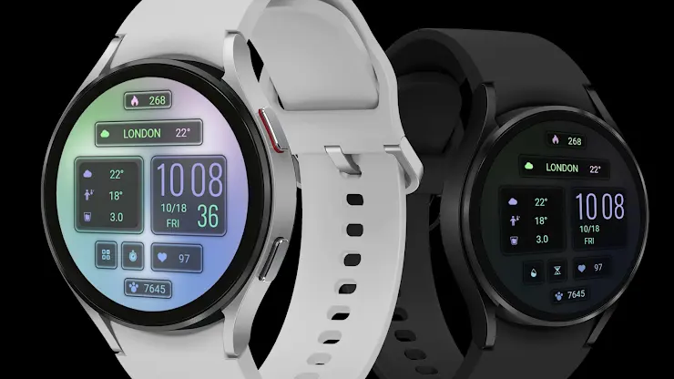 Mixed color Function Wear OS screenshot 4