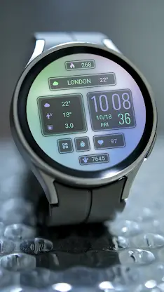 Mixed color Function Wear OS screenshot 6