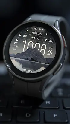 ZKin WatchFace Mountain Shadow screenshot 5
