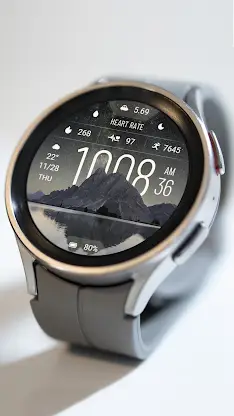 ZKin WatchFace Mountain Shadow screenshot 2