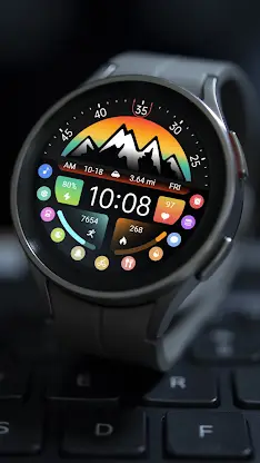 【Animated】Mountain Small Round screenshot 5