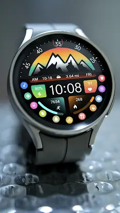 【Animated】Mountain Small Round screenshot 4