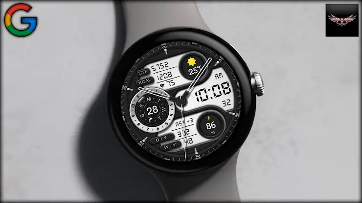 NanoHron Hybrid Watch Face screenshot 2