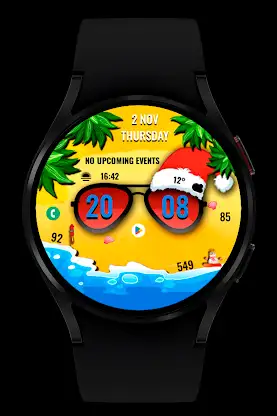NewYear Watch Face Wear OS screenshot 6
