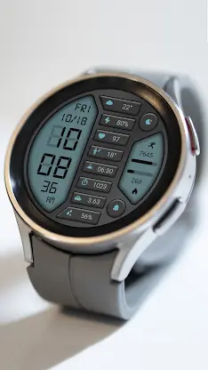 Old Blue Button ZKin Watch screenshot 3