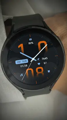 ZKin Watch Orange Cloud screenshot 4