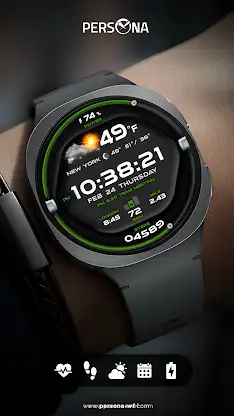 PER11 Guide Weather Watch Face screenshot 8