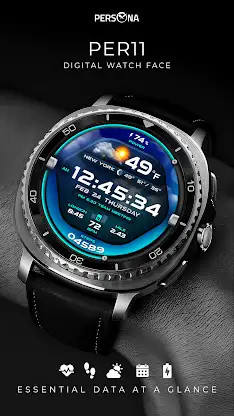 PER11 Guide Weather Watch Face screenshot 1