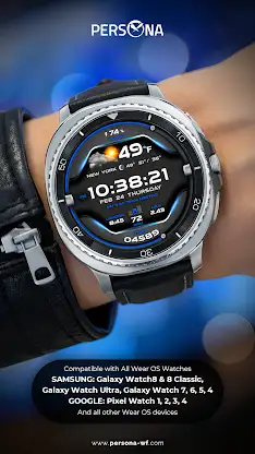 PER11 Guide Weather Watch Face screenshot 5