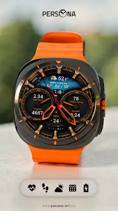 PER13 Hybrit Watch Face screenshot 5