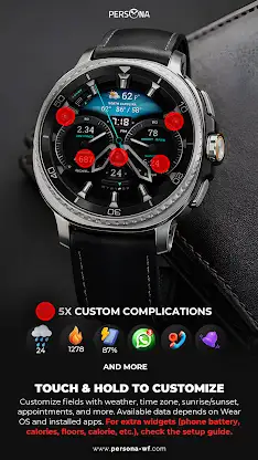 PER13 Hybrit Watch Face screenshot 3