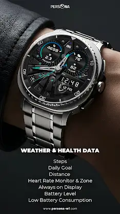PER5 Hybrit Watch Face screenshot 3