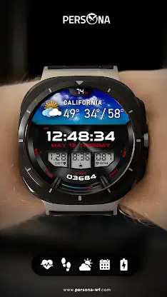 PER6 Digital Watch Face screenshot 6
