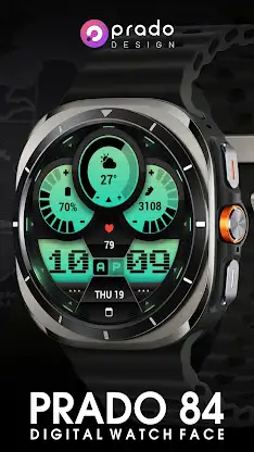 PRADO 84 Digital Watch Face screenshot 2