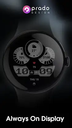 PRADO 84 Digital Watch Face screenshot 7