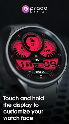 PRADO 84 Digital Watch Face screenshot 4