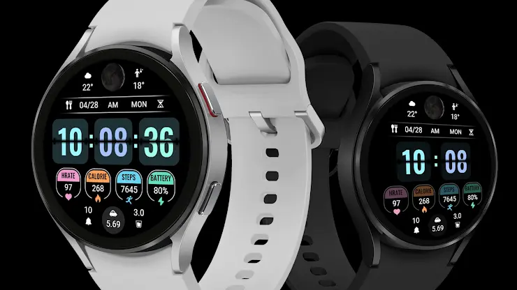 Page Flipping Data ZKin Watch screenshot 1