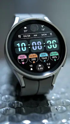 Page Flipping Data ZKin Watch screenshot 4