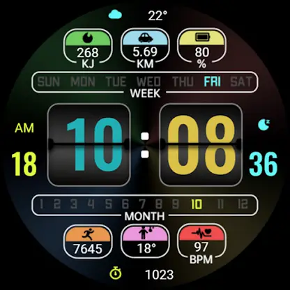 Page Turning Info ZKin Watch screenshot 6