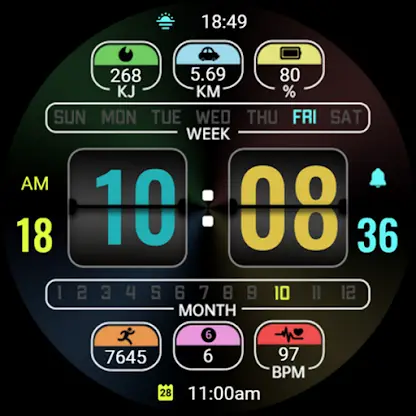 Page Turning Info ZKin Watch screenshot 8