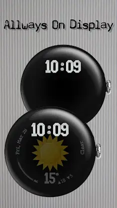 Paper weather Watch face screenshot 5